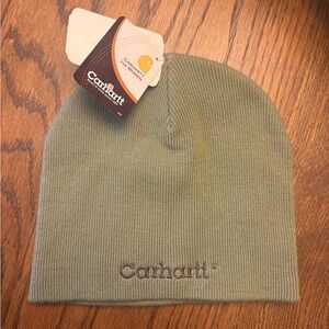 NEW Carhartt for Women beanie hat Green NWT